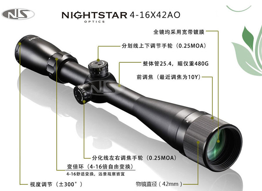 瞄准镜4-16X42AO以旧换新特价活动